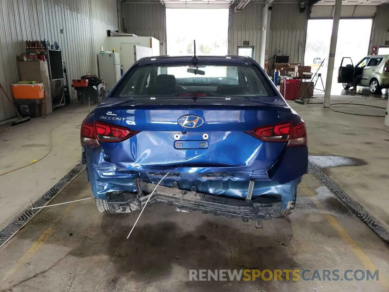 6 fotografías del automóvil dañado 3KPC24A66LE122925 HYUNDAI ACCENT 2020
