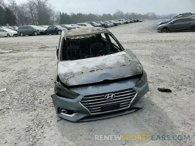 11 fotografías del automóvil dañado 3KPC24A67LE095265 HYUNDAI ACCENT 2020