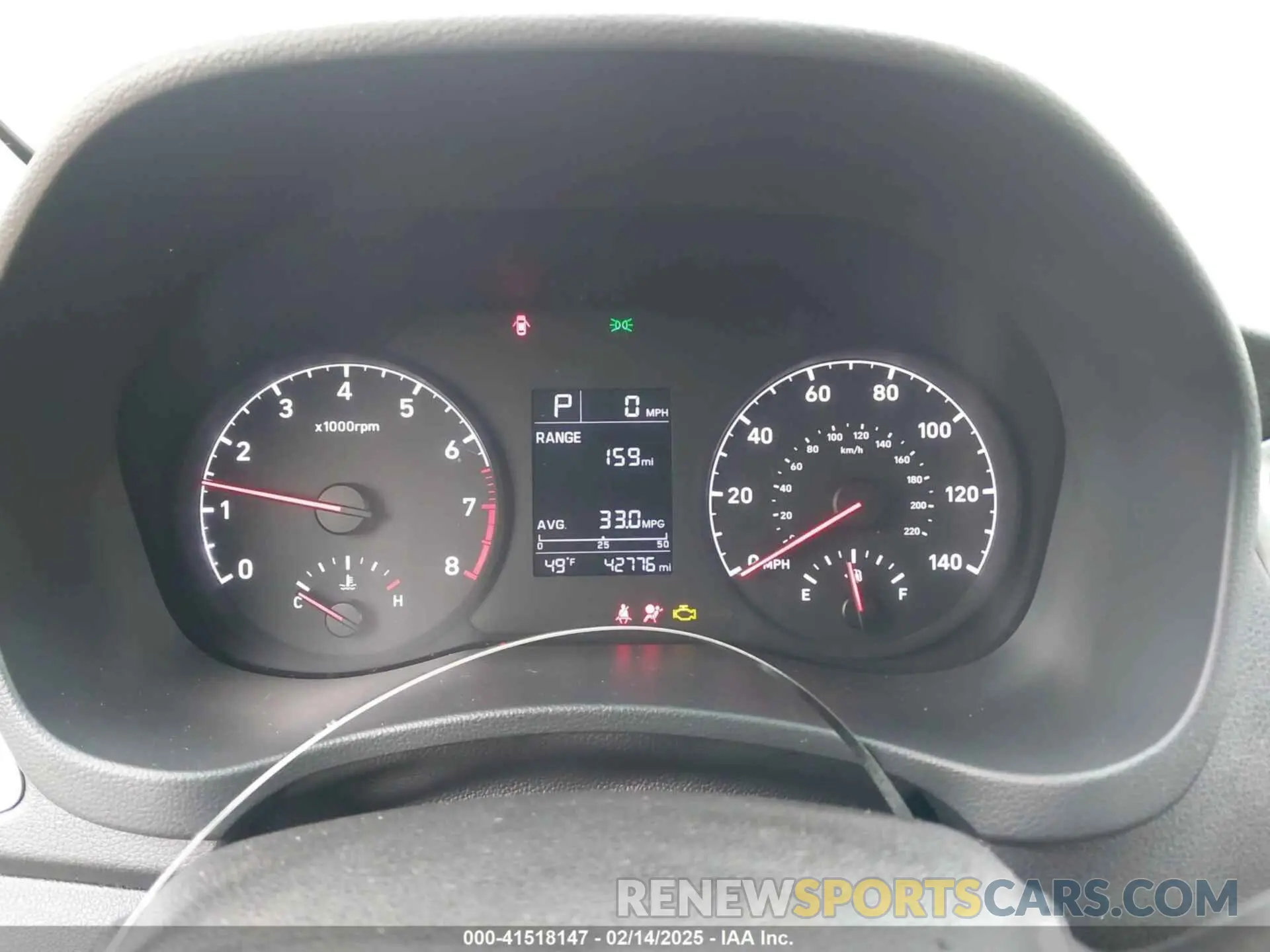 7 fotografías del automóvil dañado 3KPC24A67LE109942 HYUNDAI ACCENT 2020