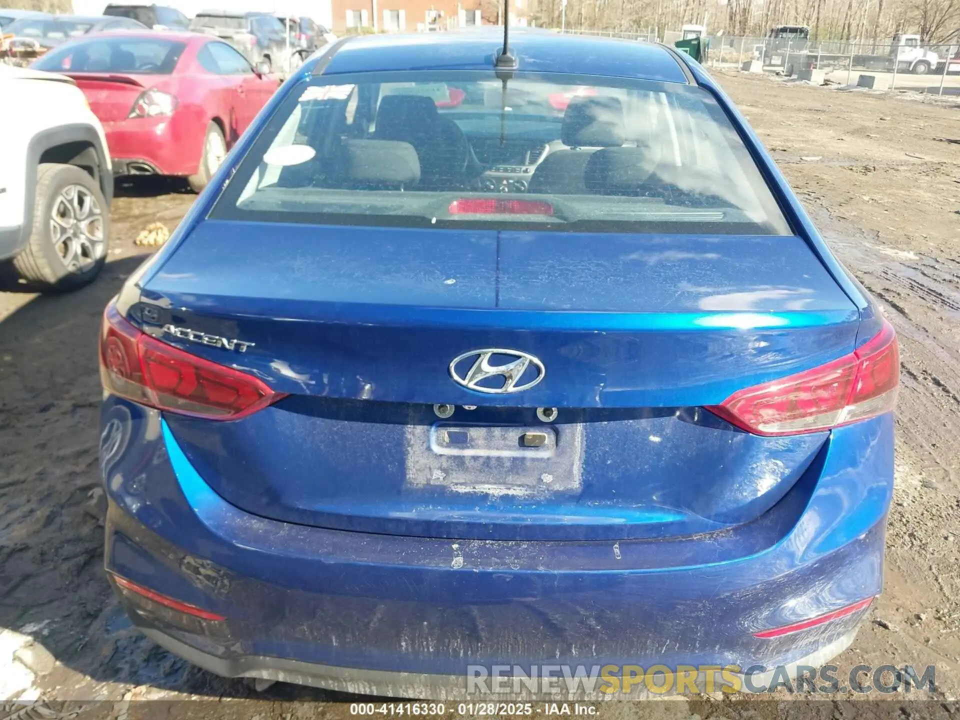 16 fotografías del automóvil dañado 3KPC24A67LE122187 HYUNDAI ACCENT 2020