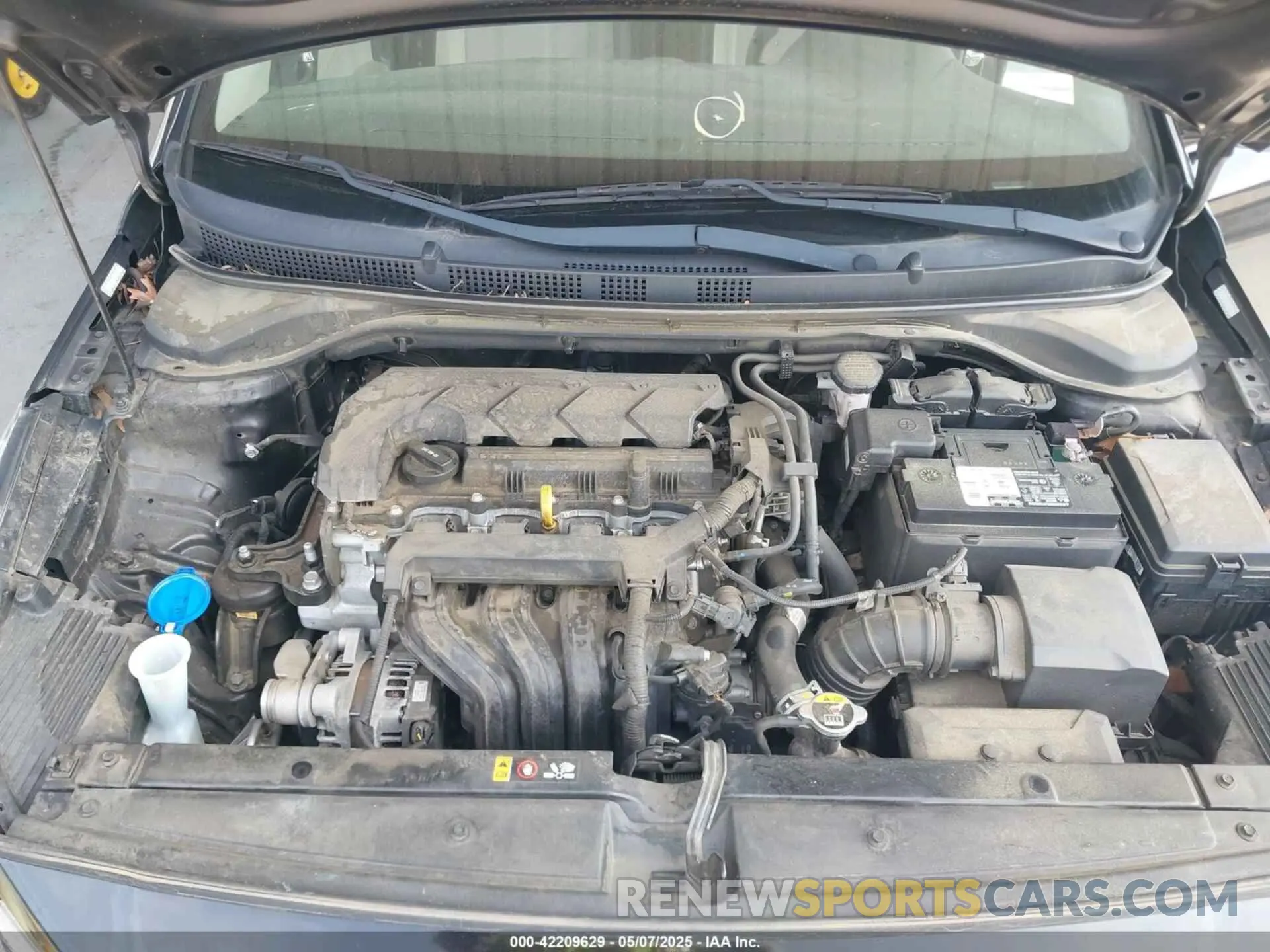 10 fotografías del automóvil dañado 3KPC24A68LE093203 HYUNDAI ACCENT 2020