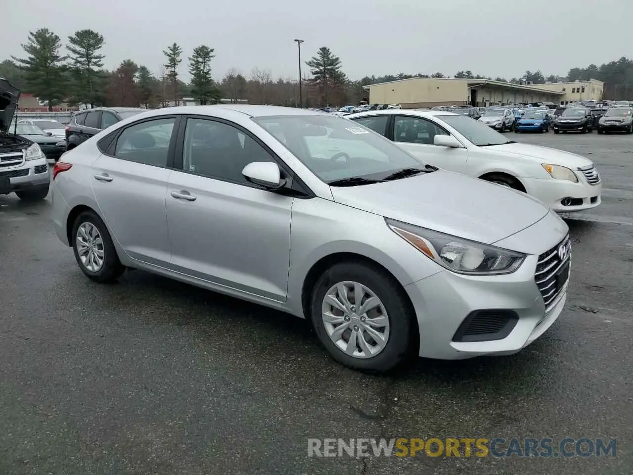 4 fotografías del automóvil dañado 3KPC24A69LE106315 HYUNDAI ACCENT 2020