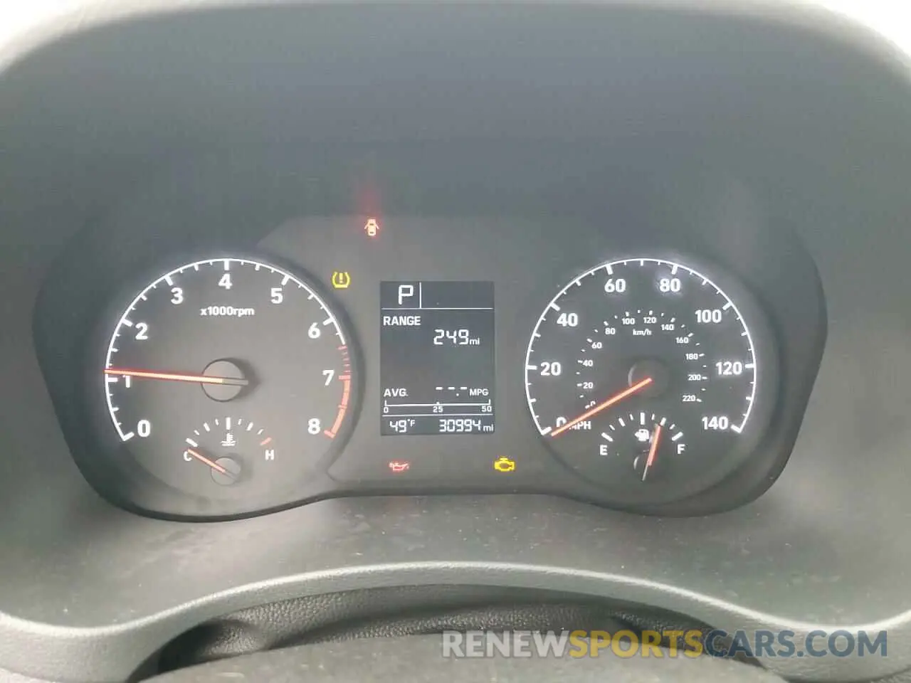 9 fotografías del automóvil dañado 3KPC24A69LE106315 HYUNDAI ACCENT 2020
