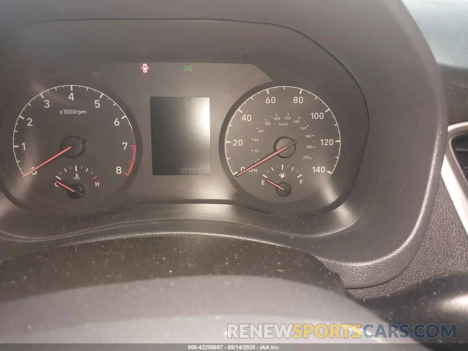7 fotografías del automóvil dañado 3KPC24A69LE107139 HYUNDAI ACCENT 2020
