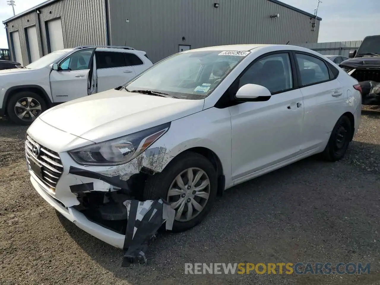 1 fotografías del automóvil dañado 3KPC24A69LE116116 HYUNDAI ACCENT 2020