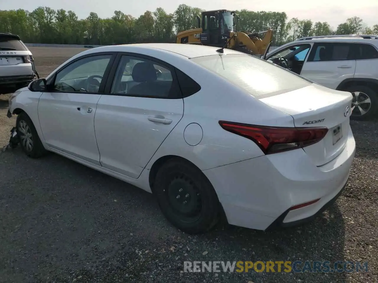 2 fotografías del automóvil dañado 3KPC24A69LE116116 HYUNDAI ACCENT 2020