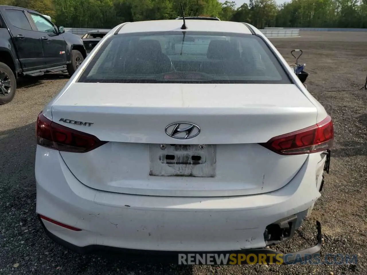6 fotografías del automóvil dañado 3KPC24A69LE116116 HYUNDAI ACCENT 2020