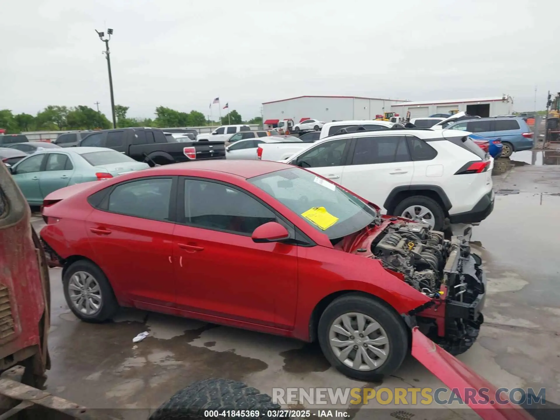 14 fotografías del automóvil dañado 3KPC24A69LE118772 HYUNDAI ACCENT 2020
