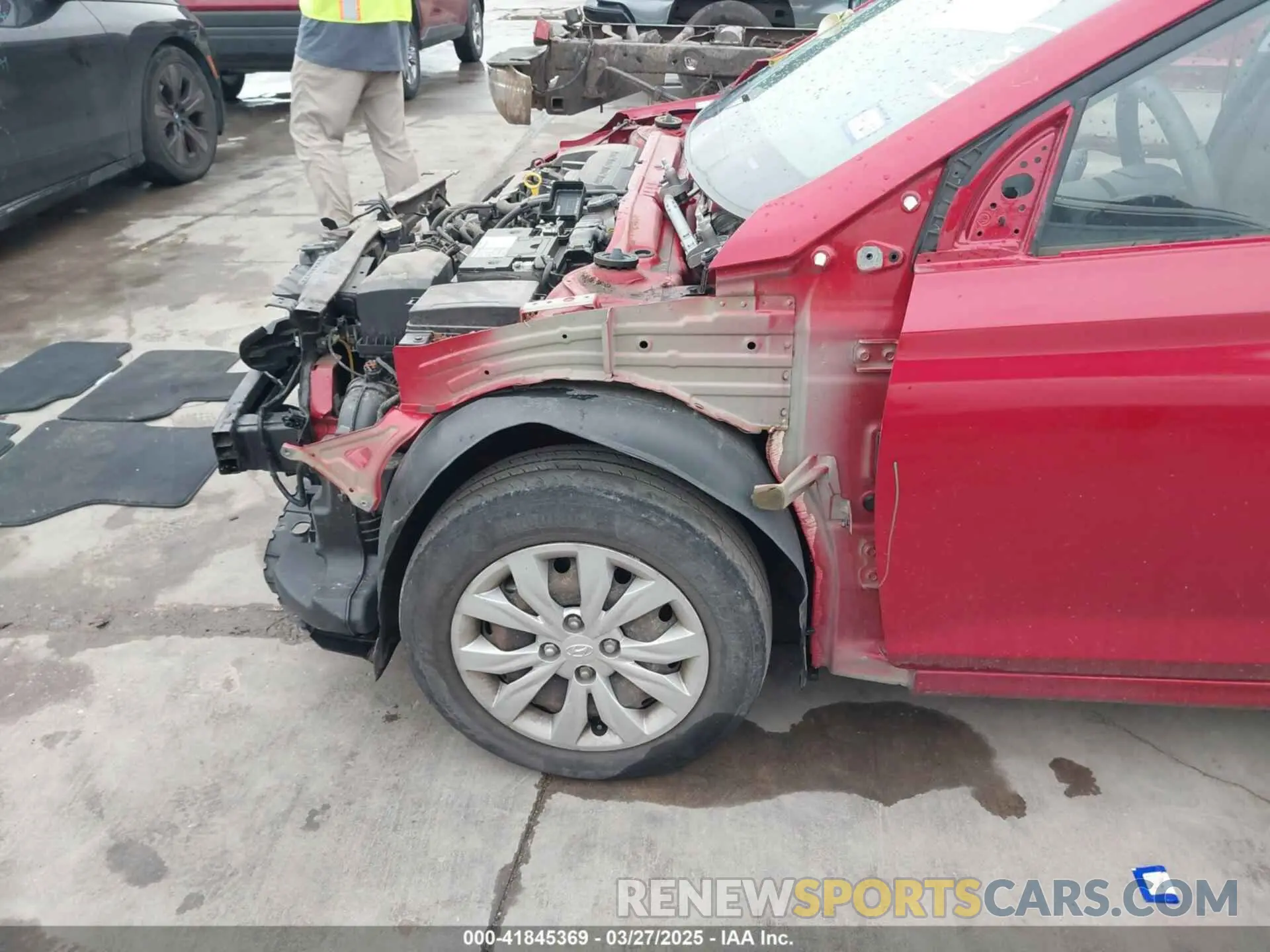 6 fotografías del automóvil dañado 3KPC24A69LE118772 HYUNDAI ACCENT 2020