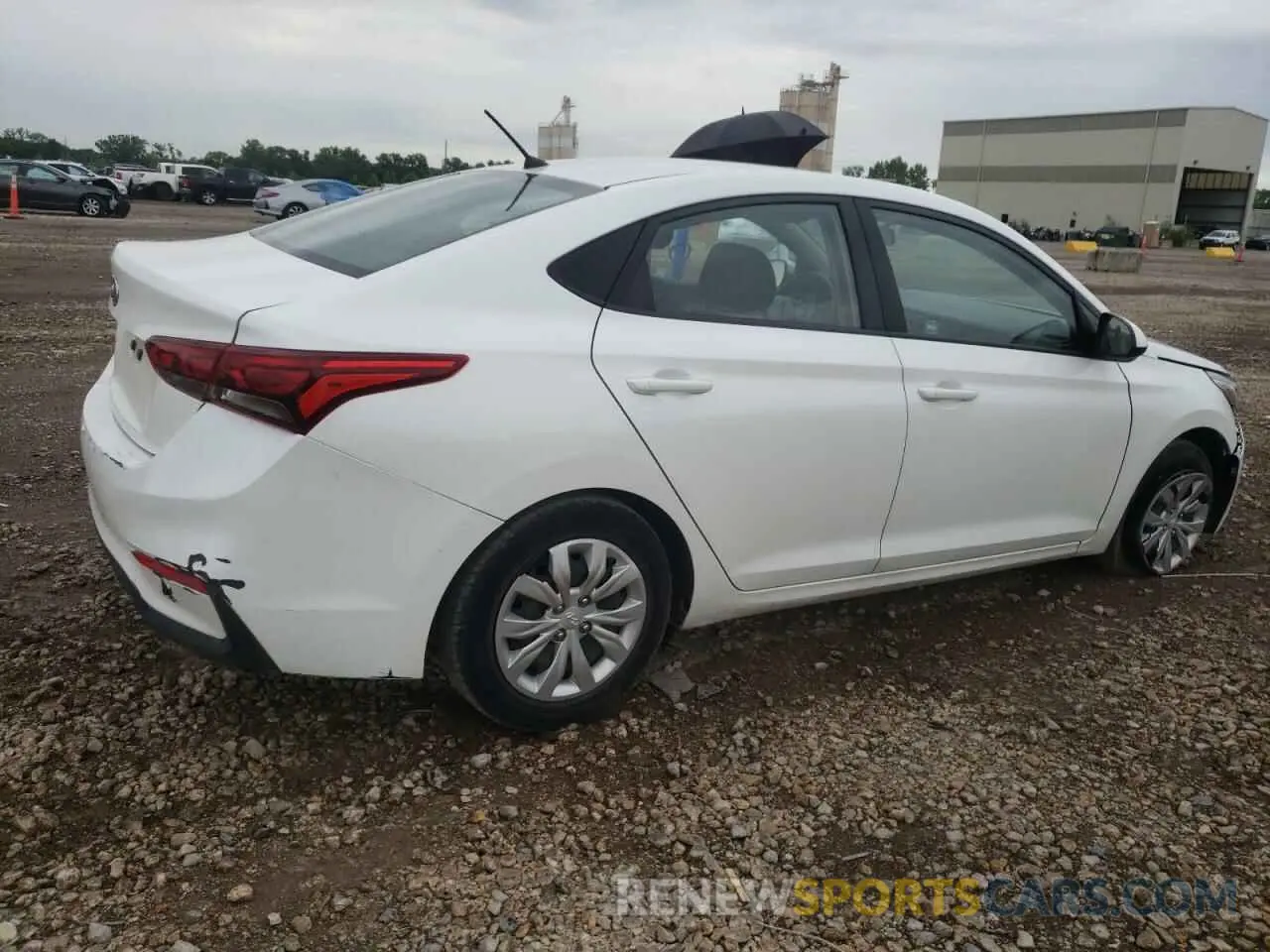 3 fotografías del automóvil dañado 3KPC24A69LE123955 HYUNDAI ACCENT 2020