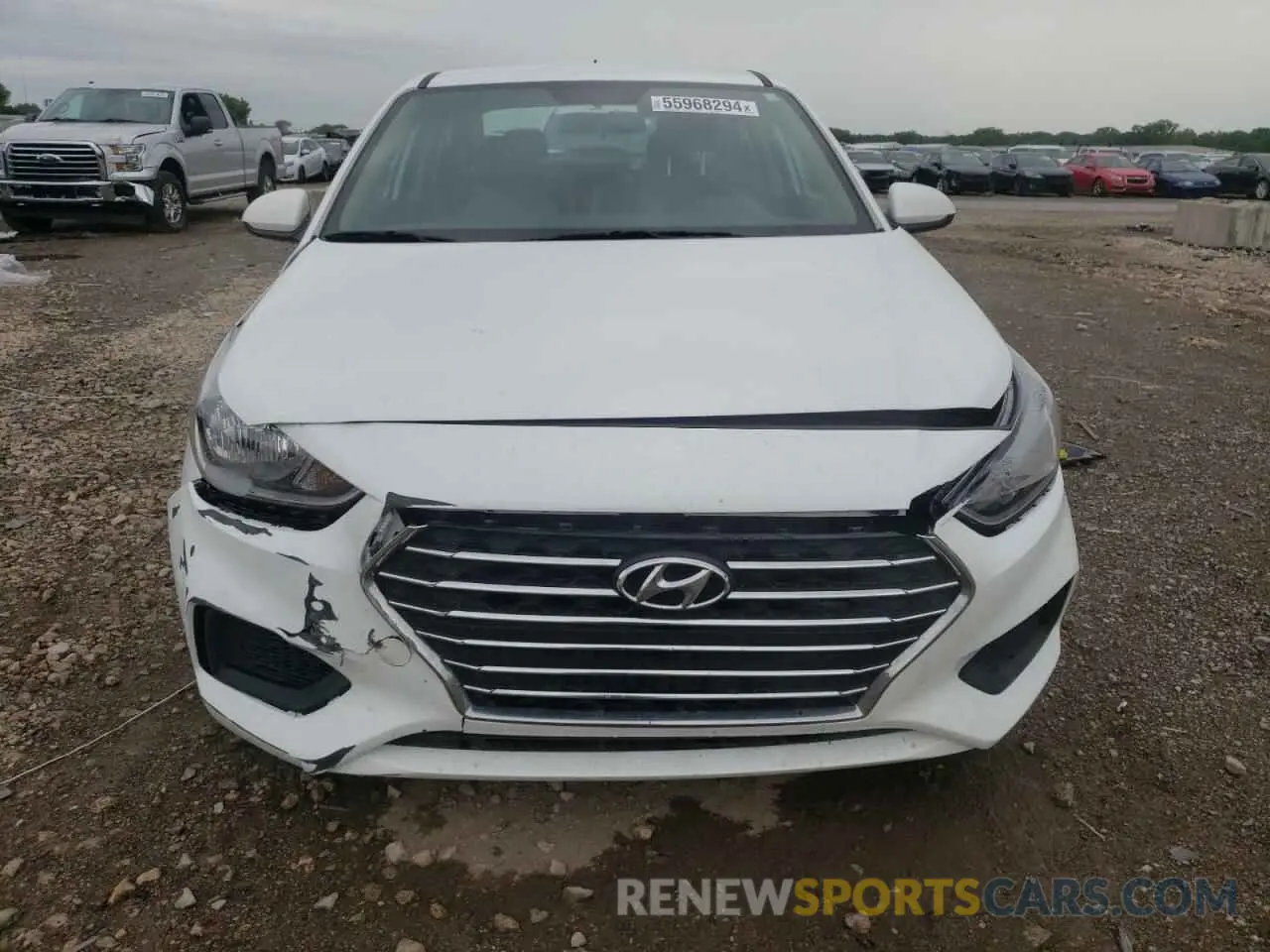 5 fotografías del automóvil dañado 3KPC24A69LE123955 HYUNDAI ACCENT 2020