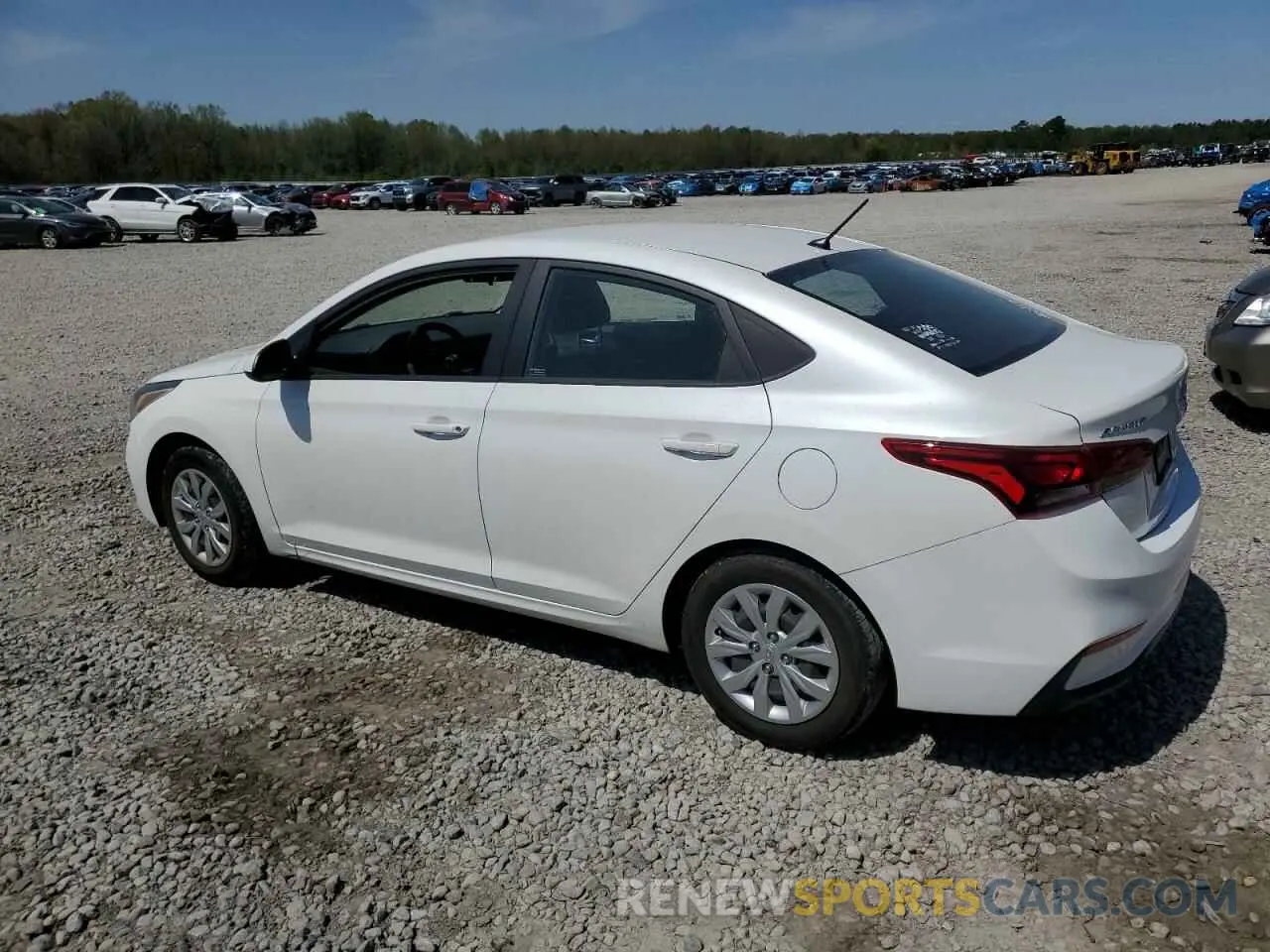 2 fotografías del automóvil dañado 3KPC24A6XLE094286 HYUNDAI ACCENT 2020