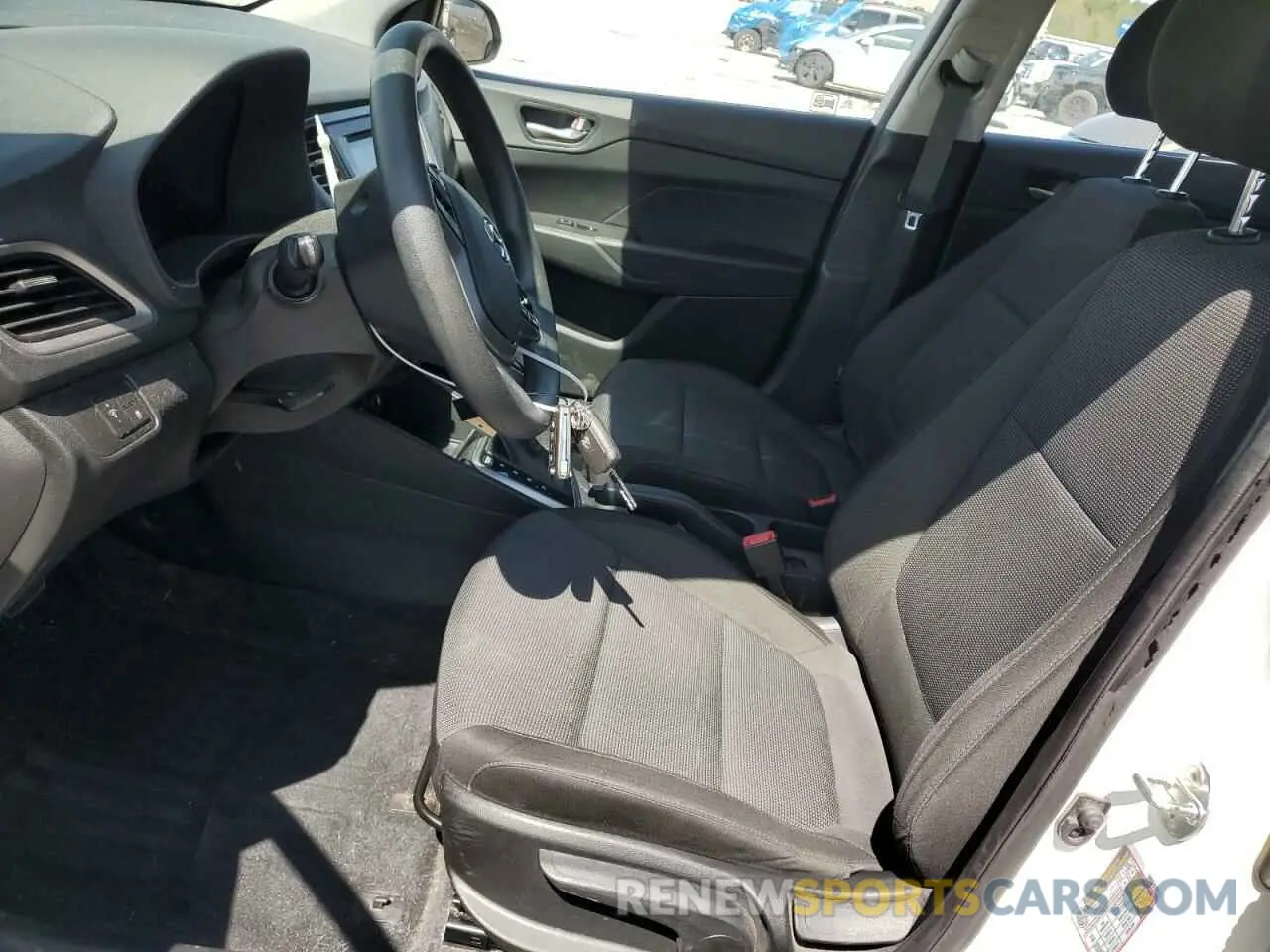 7 fotografías del automóvil dañado 3KPC24A6XLE094286 HYUNDAI ACCENT 2020