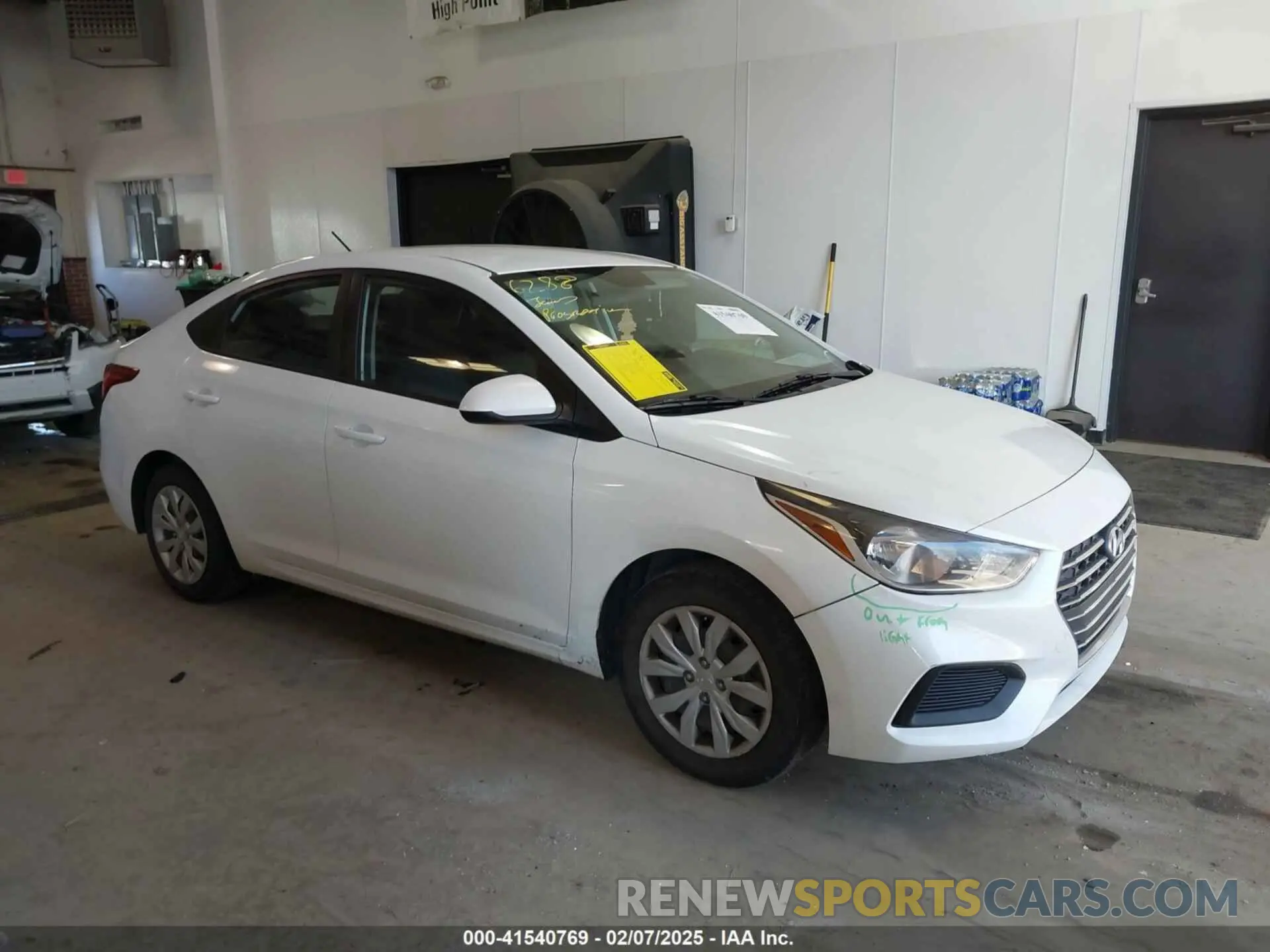 1 fotografías del automóvil dañado 3KPC24A6XLE103892 HYUNDAI ACCENT 2020
