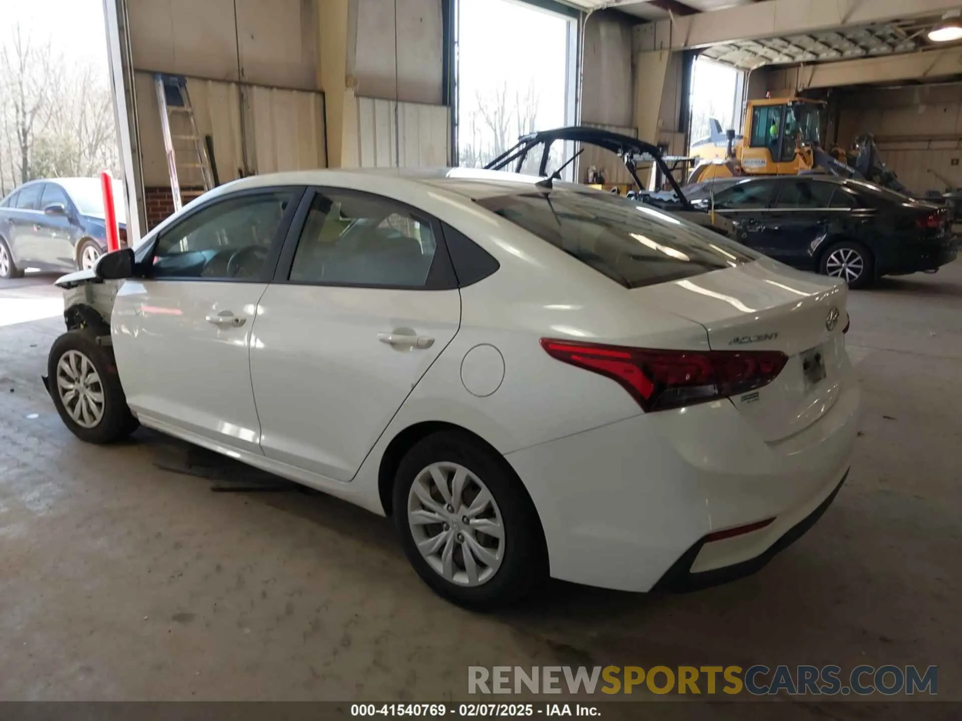 3 fotografías del automóvil dañado 3KPC24A6XLE103892 HYUNDAI ACCENT 2020