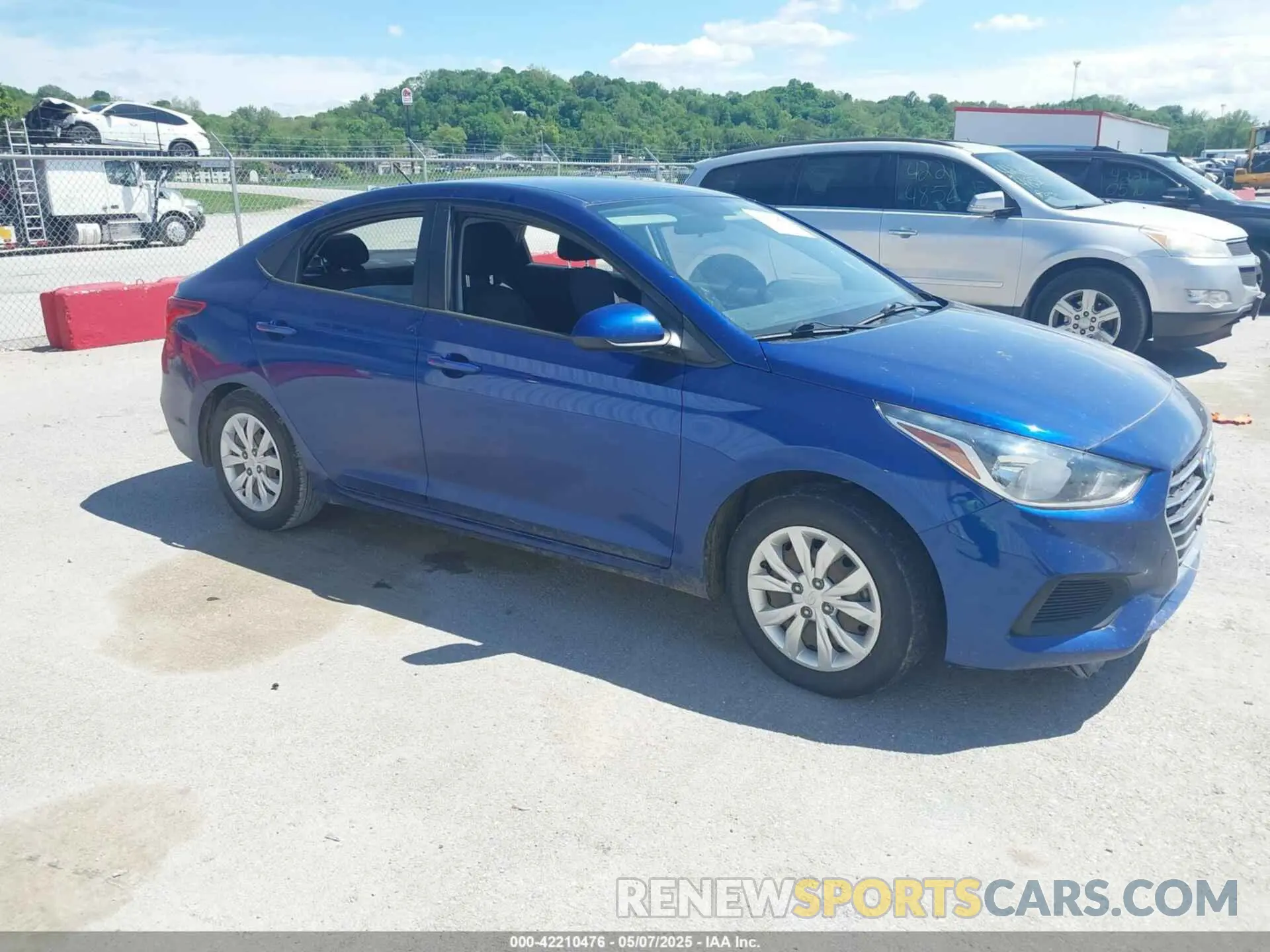 1 fotografías del automóvil dañado 3KPC24A6XLE126718 HYUNDAI ACCENT 2020