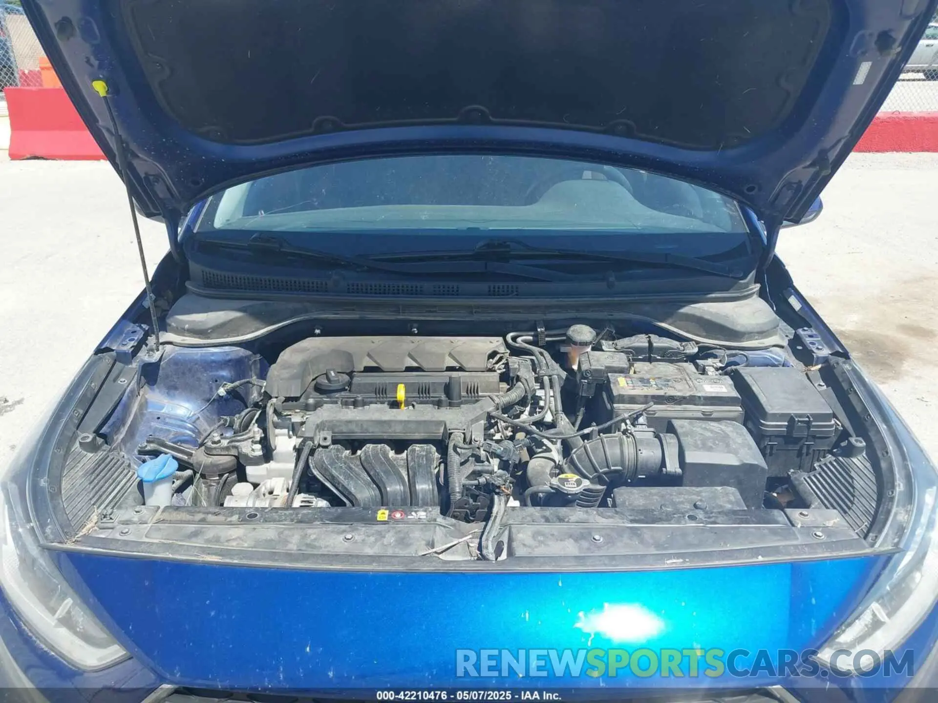 10 fotografías del automóvil dañado 3KPC24A6XLE126718 HYUNDAI ACCENT 2020