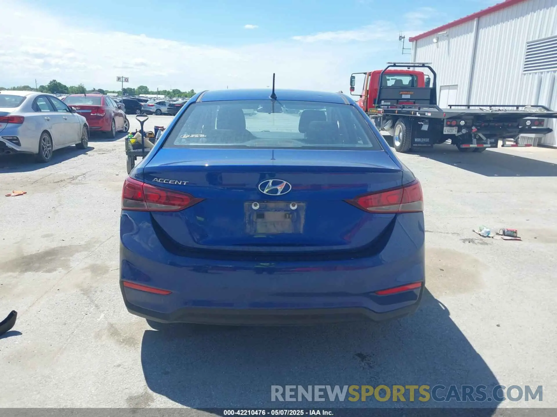 16 fotografías del automóvil dañado 3KPC24A6XLE126718 HYUNDAI ACCENT 2020