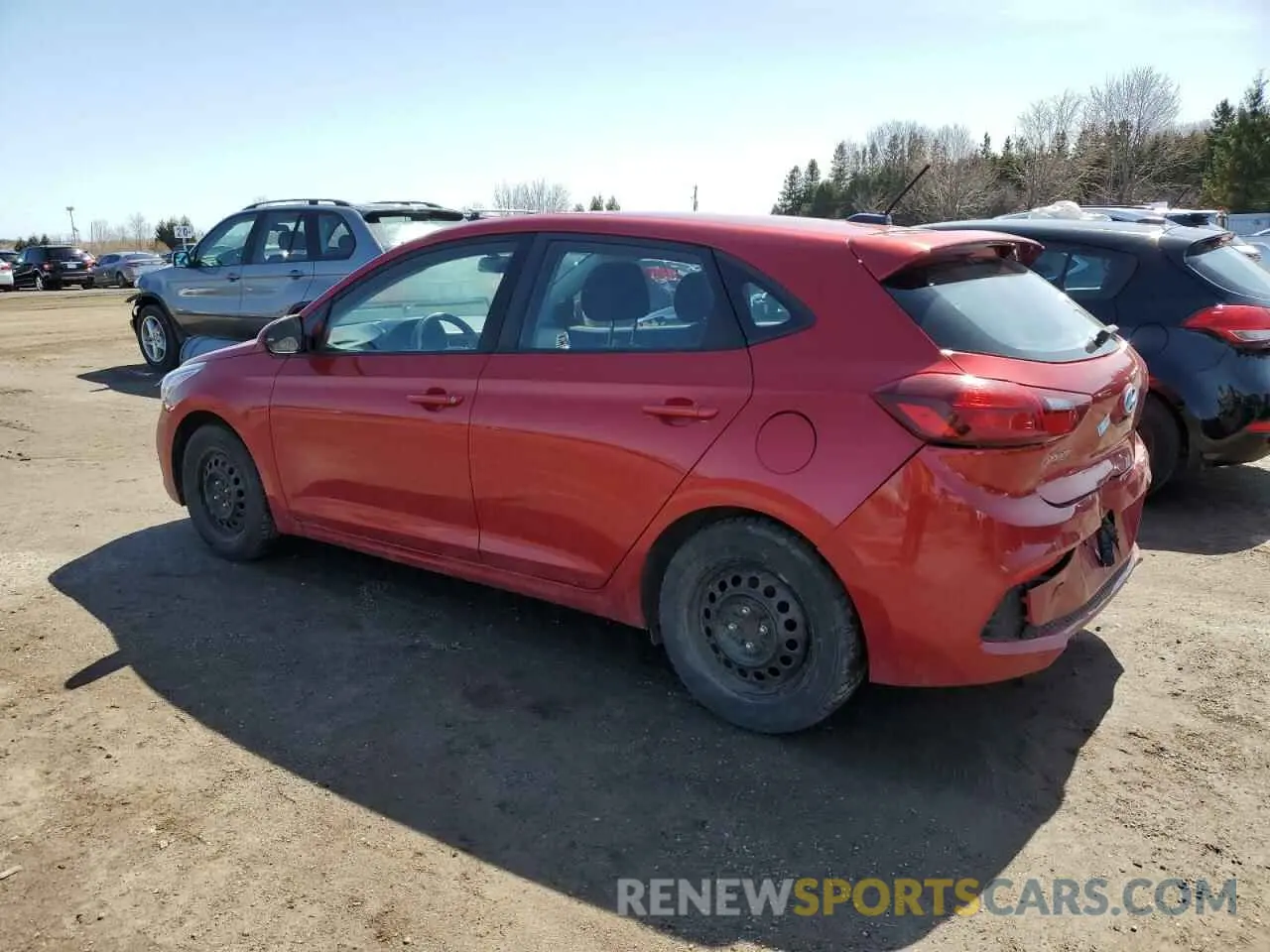 2 fotografías del automóvil dañado 3KPC25A62LE108252 HYUNDAI ACCENT 2020