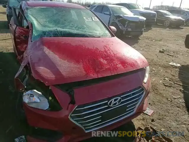 11 fotografías del automóvil dañado 3KPC24A60ME128964 HYUNDAI ACCENT 2021