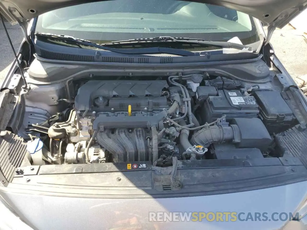11 fotografías del automóvil dañado 3KPC24A60ME134604 HYUNDAI ACCENT 2021