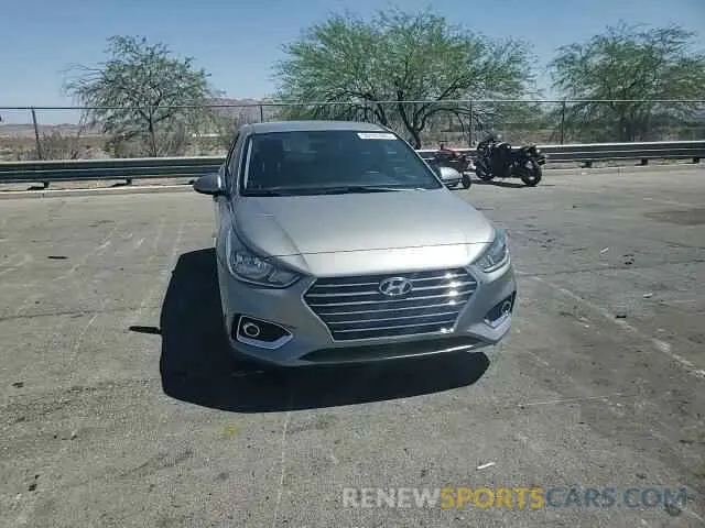 13 fotografías del automóvil dañado 3KPC24A60ME134604 HYUNDAI ACCENT 2021