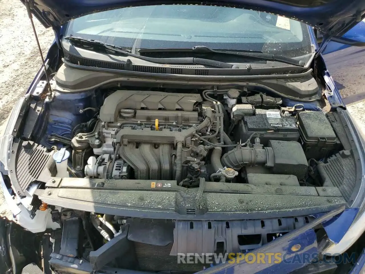 11 fotografías del automóvil dañado 3KPC24A60ME136966 HYUNDAI ACCENT 2021