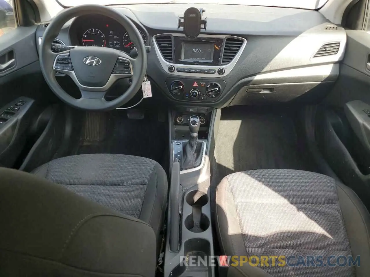 8 fotografías del automóvil dañado 3KPC24A60ME136966 HYUNDAI ACCENT 2021