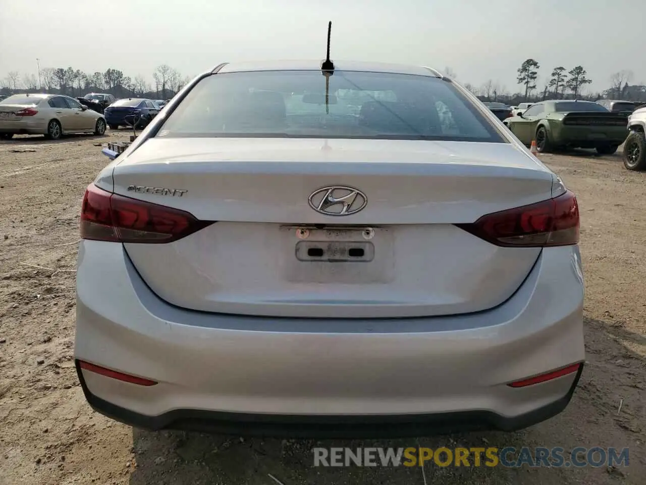 6 fotografías del automóvil dañado 3KPC24A60ME150480 HYUNDAI ACCENT 2021