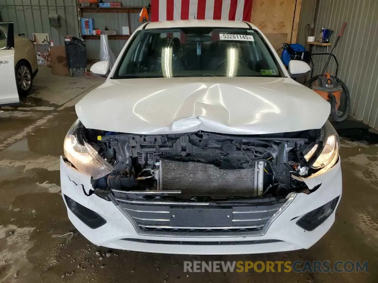5 fotografías del automóvil dañado 3KPC24A62ME129453 HYUNDAI ACCENT 2021