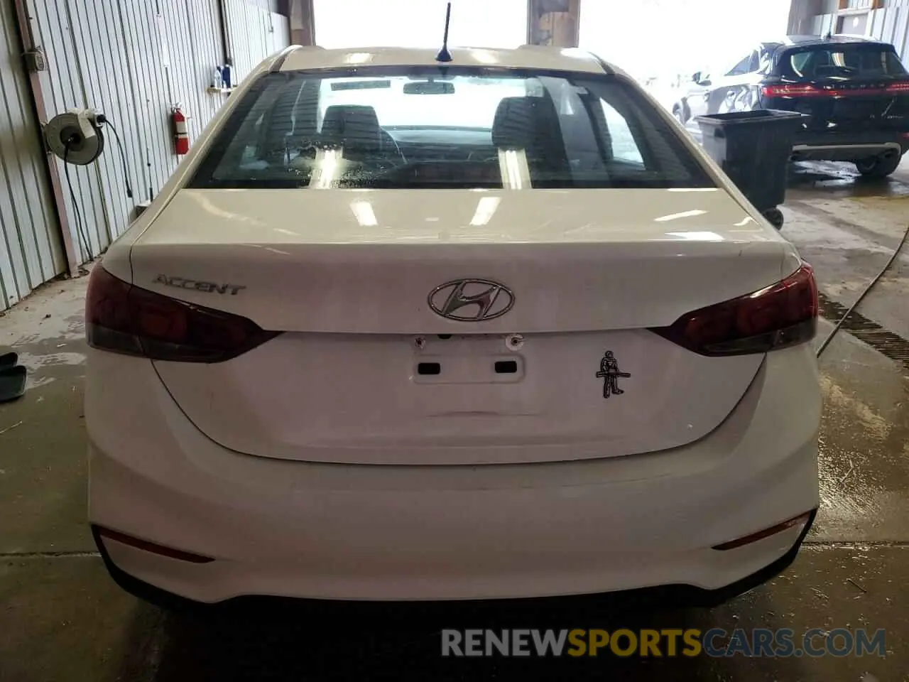 6 fotografías del automóvil dañado 3KPC24A62ME129453 HYUNDAI ACCENT 2021