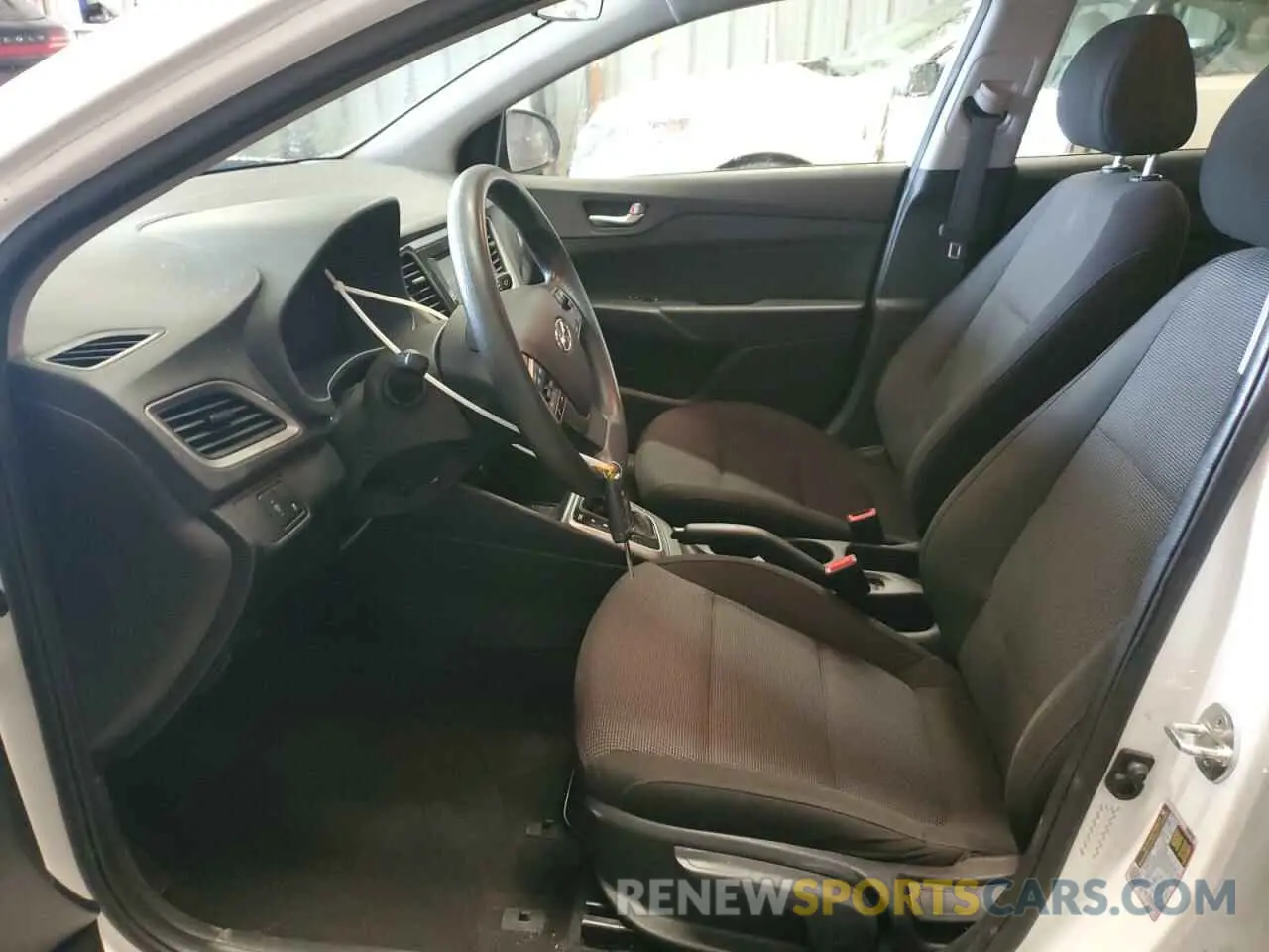 7 fotografías del automóvil dañado 3KPC24A62ME129453 HYUNDAI ACCENT 2021