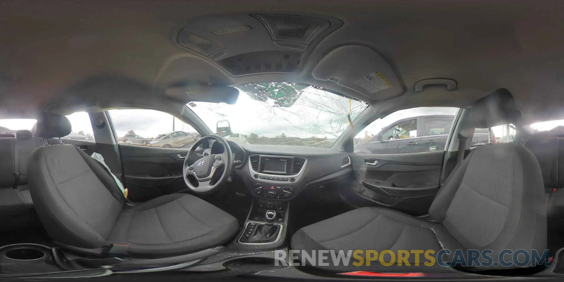 13 fotografías del automóvil dañado 3KPC24A62ME129887 HYUNDAI ACCENT 2021