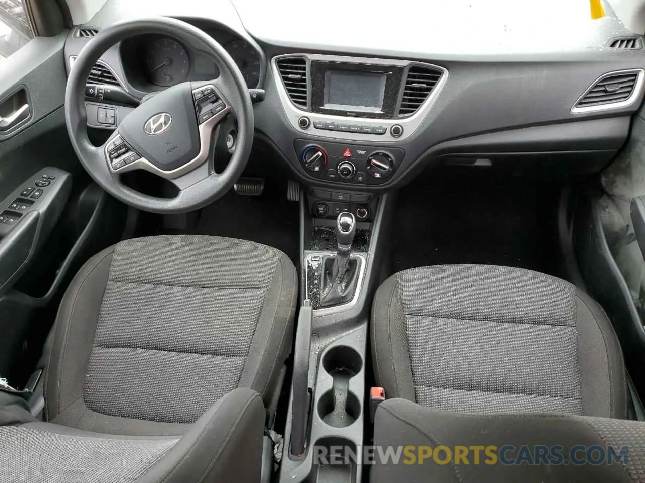 8 fotografías del automóvil dañado 3KPC24A62ME129887 HYUNDAI ACCENT 2021