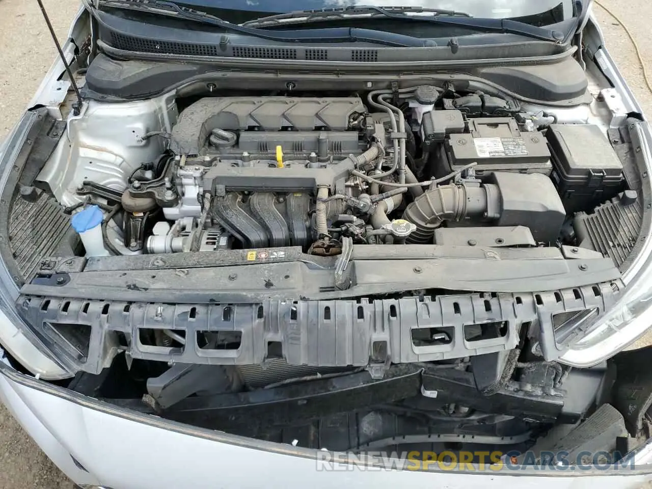 11 fotografías del automóvil dañado 3KPC24A62ME131784 HYUNDAI ACCENT 2021