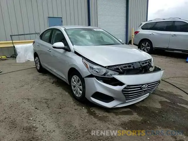 13 fotografías del automóvil dañado 3KPC24A62ME131784 HYUNDAI ACCENT 2021