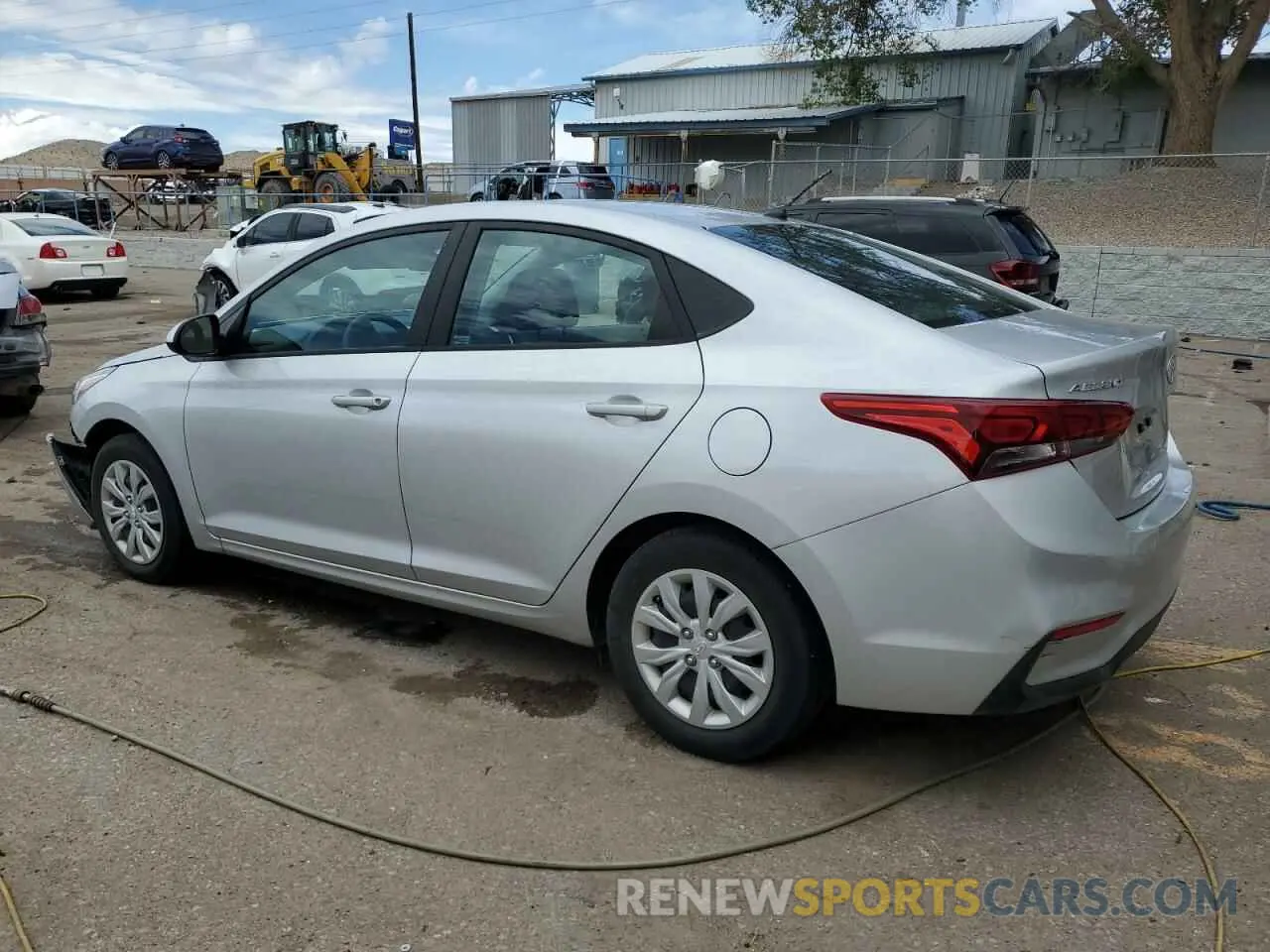 2 fotografías del automóvil dañado 3KPC24A62ME131784 HYUNDAI ACCENT 2021