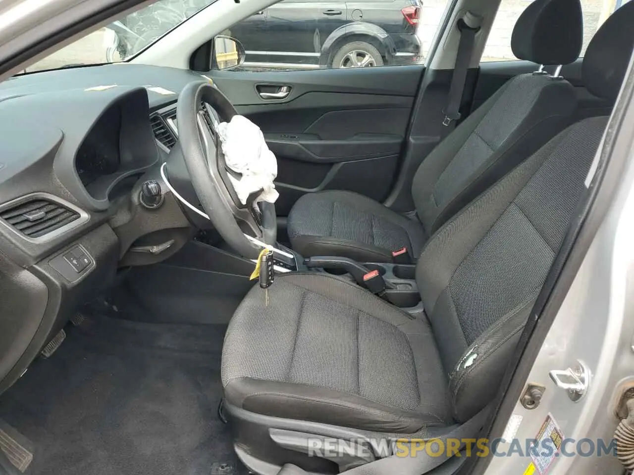 7 fotografías del automóvil dañado 3KPC24A62ME131784 HYUNDAI ACCENT 2021