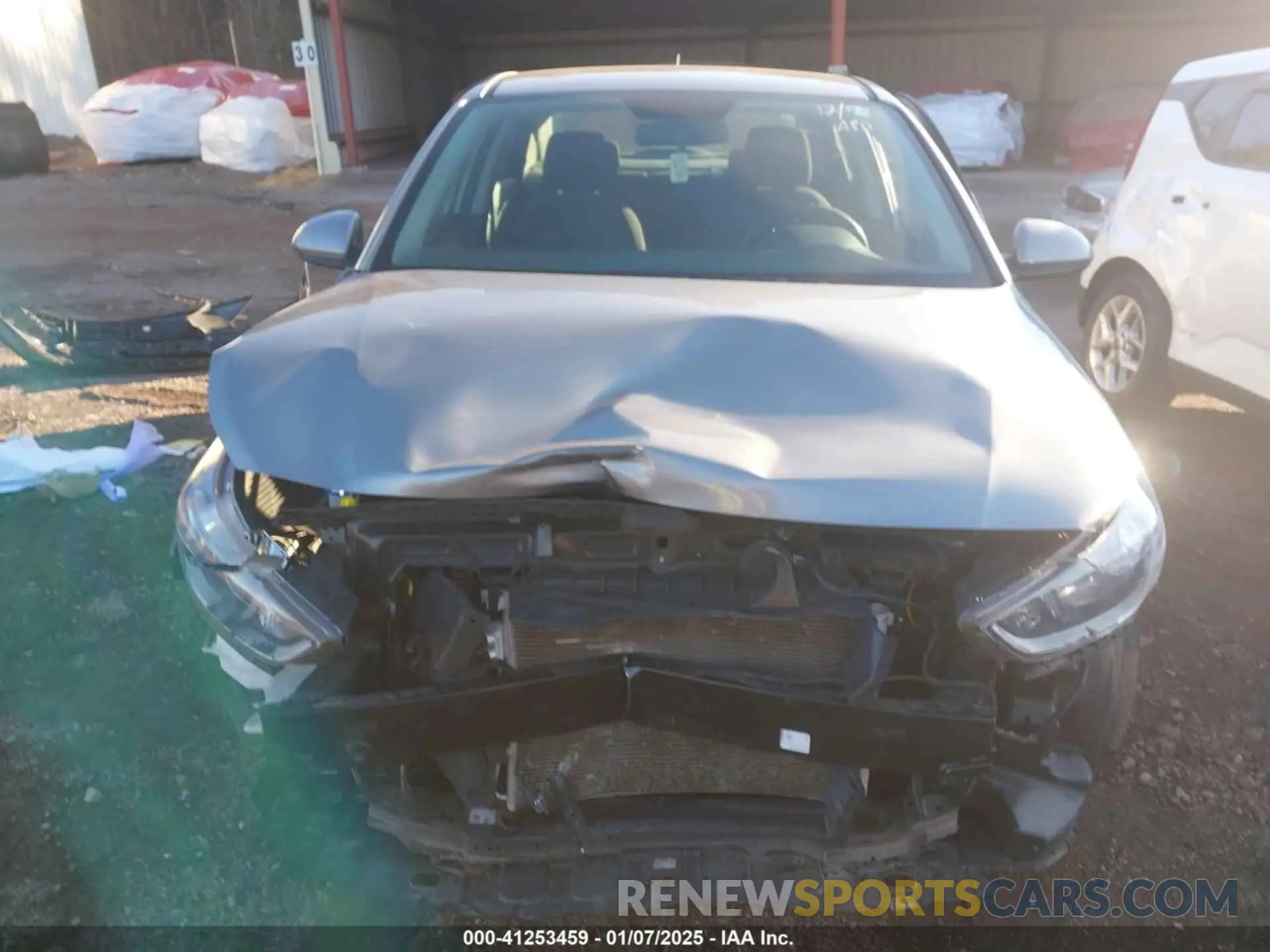 6 fotografías del automóvil dañado 3KPC24A62ME136645 HYUNDAI ACCENT 2021