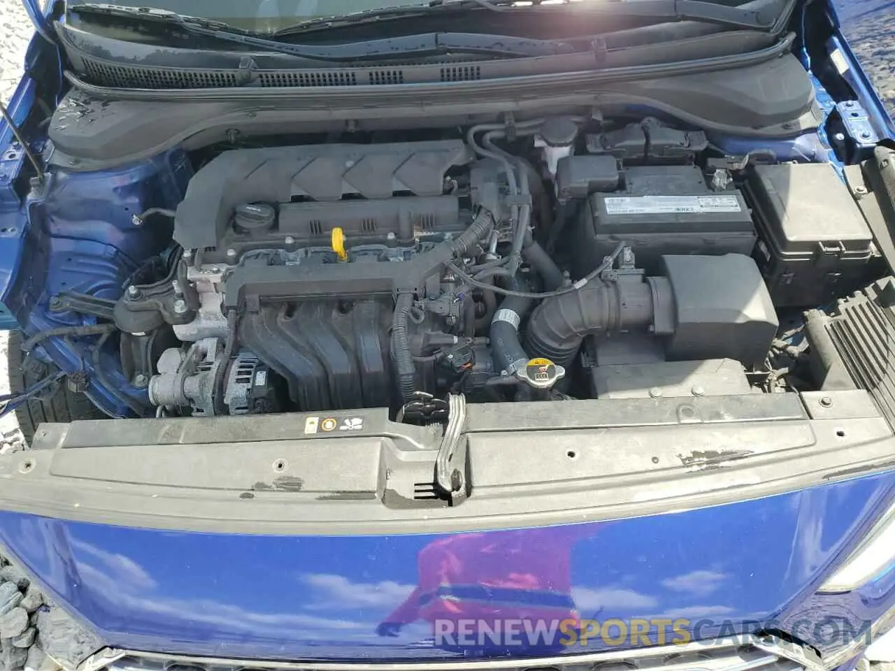 11 fotografías del automóvil dañado 3KPC24A62ME137097 HYUNDAI ACCENT 2021
