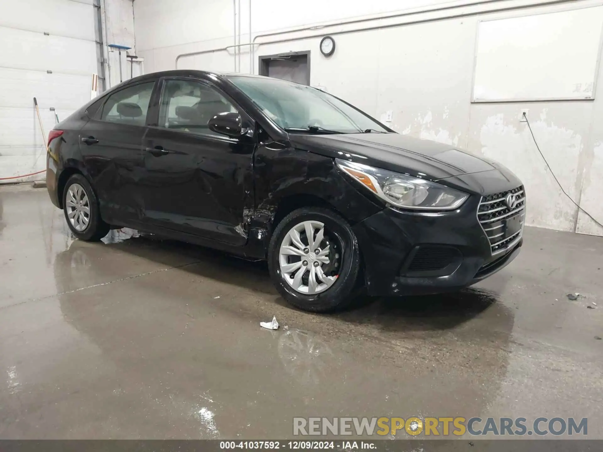 1 fotografías del automóvil dañado 3KPC24A62ME143546 HYUNDAI ACCENT 2021