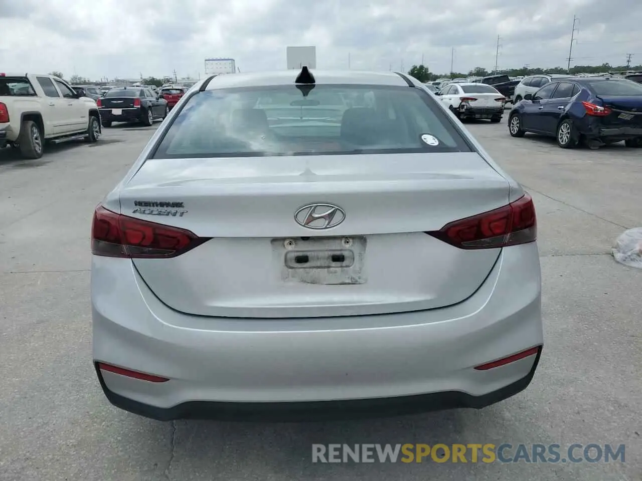 6 fotografías del automóvil dañado 3KPC24A63ME139568 HYUNDAI ACCENT 2021