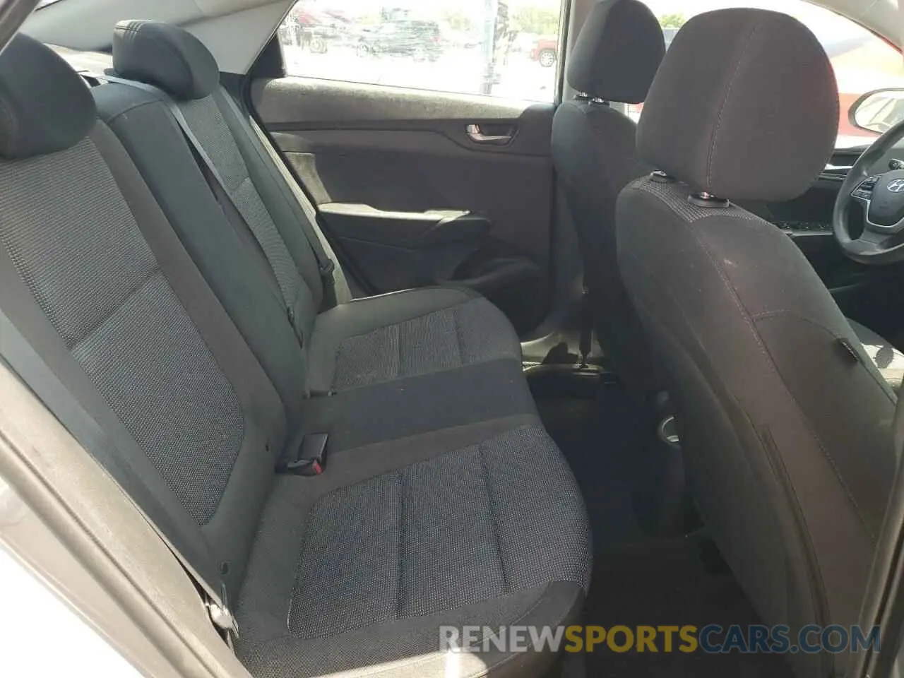 10 fotografías del automóvil dañado 3KPC24A63ME149355 HYUNDAI ACCENT 2021