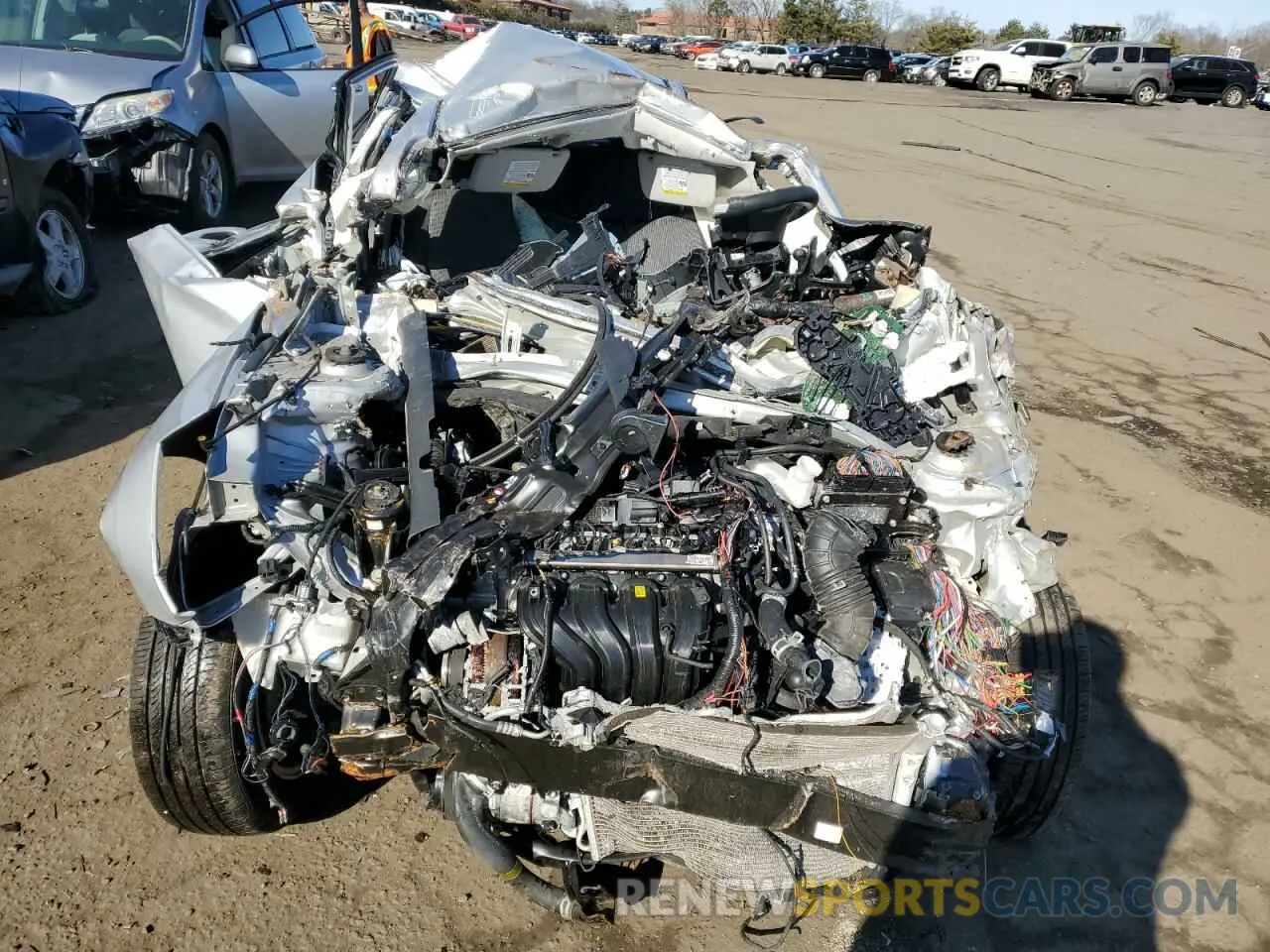5 fotografías del automóvil dañado 3KPC24A64ME132225 HYUNDAI ACCENT 2021