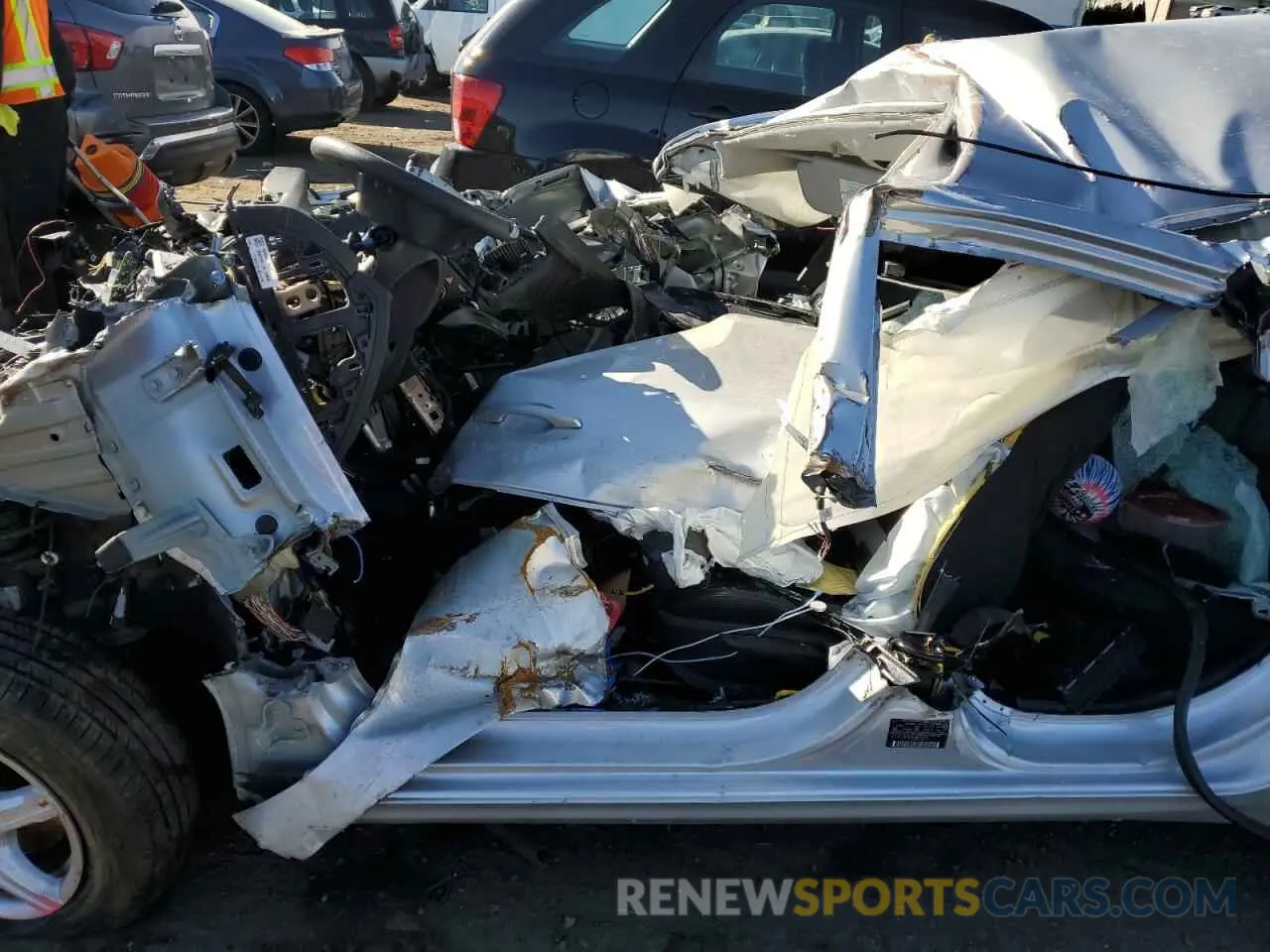 7 fotografías del automóvil dañado 3KPC24A64ME132225 HYUNDAI ACCENT 2021