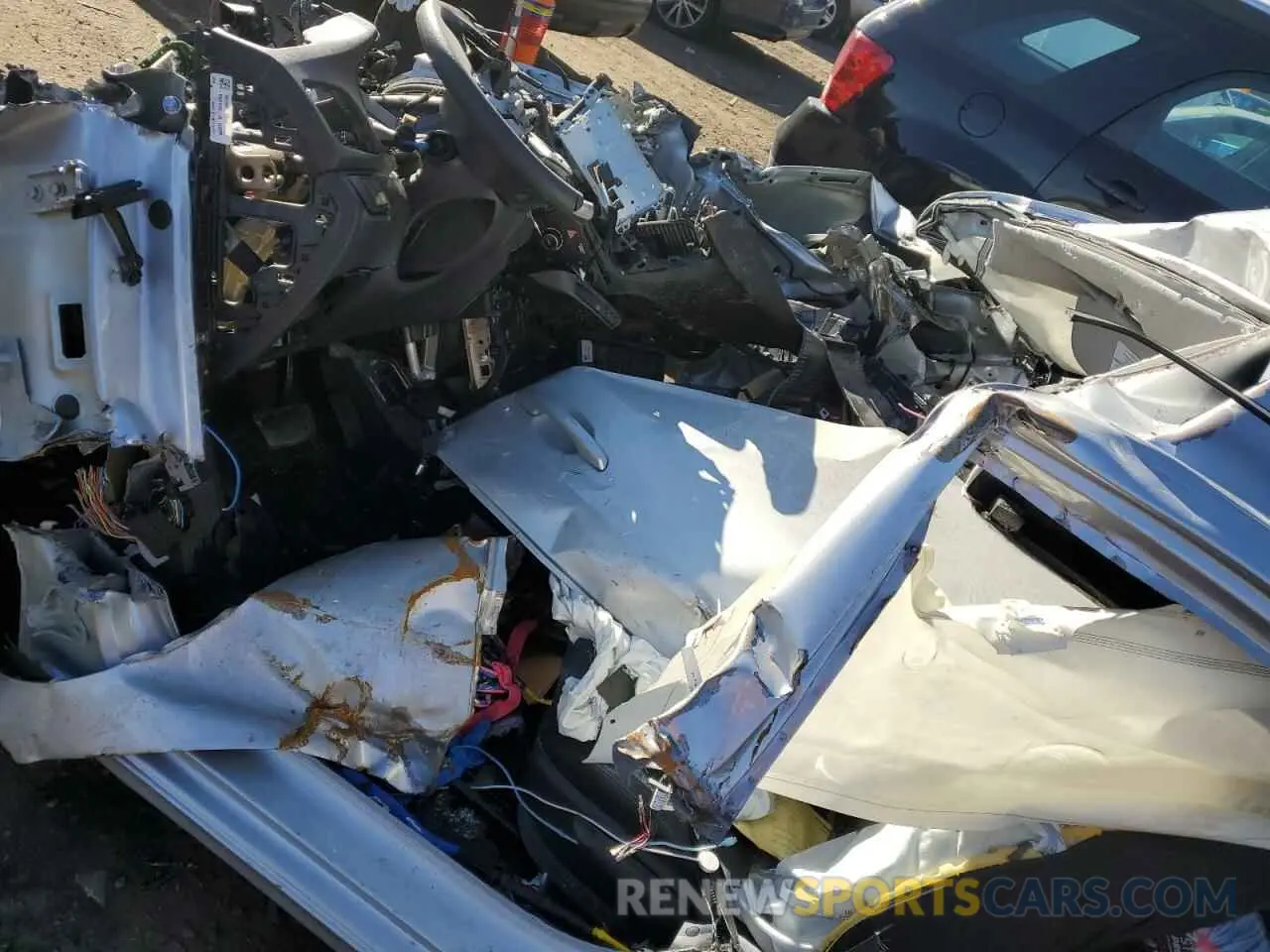 8 fotografías del automóvil dañado 3KPC24A64ME132225 HYUNDAI ACCENT 2021