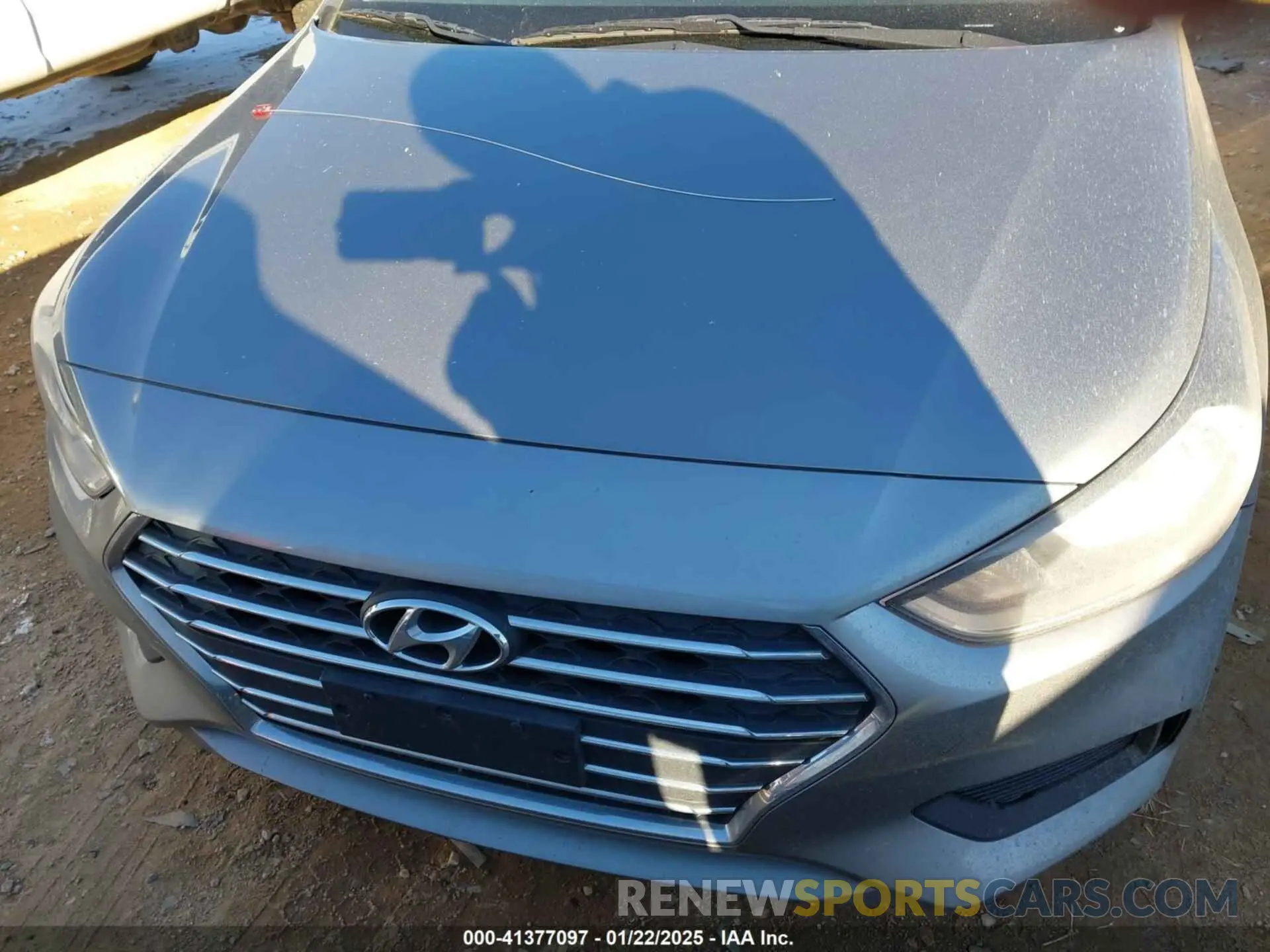 12 fotografías del automóvil dañado 3KPC24A64ME133603 HYUNDAI ACCENT 2021
