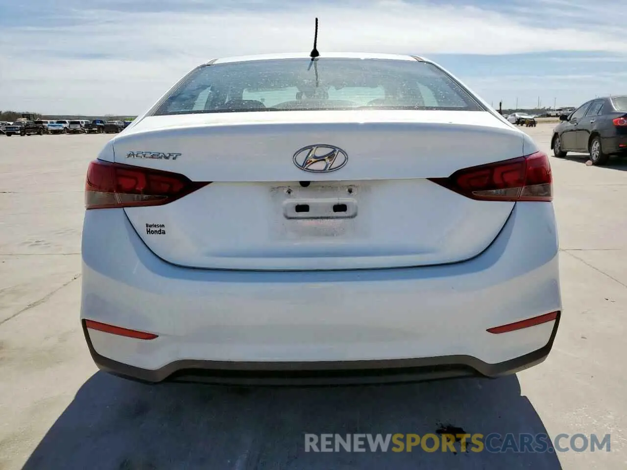 6 fotografías del automóvil dañado 3KPC24A64ME138364 HYUNDAI ACCENT 2021