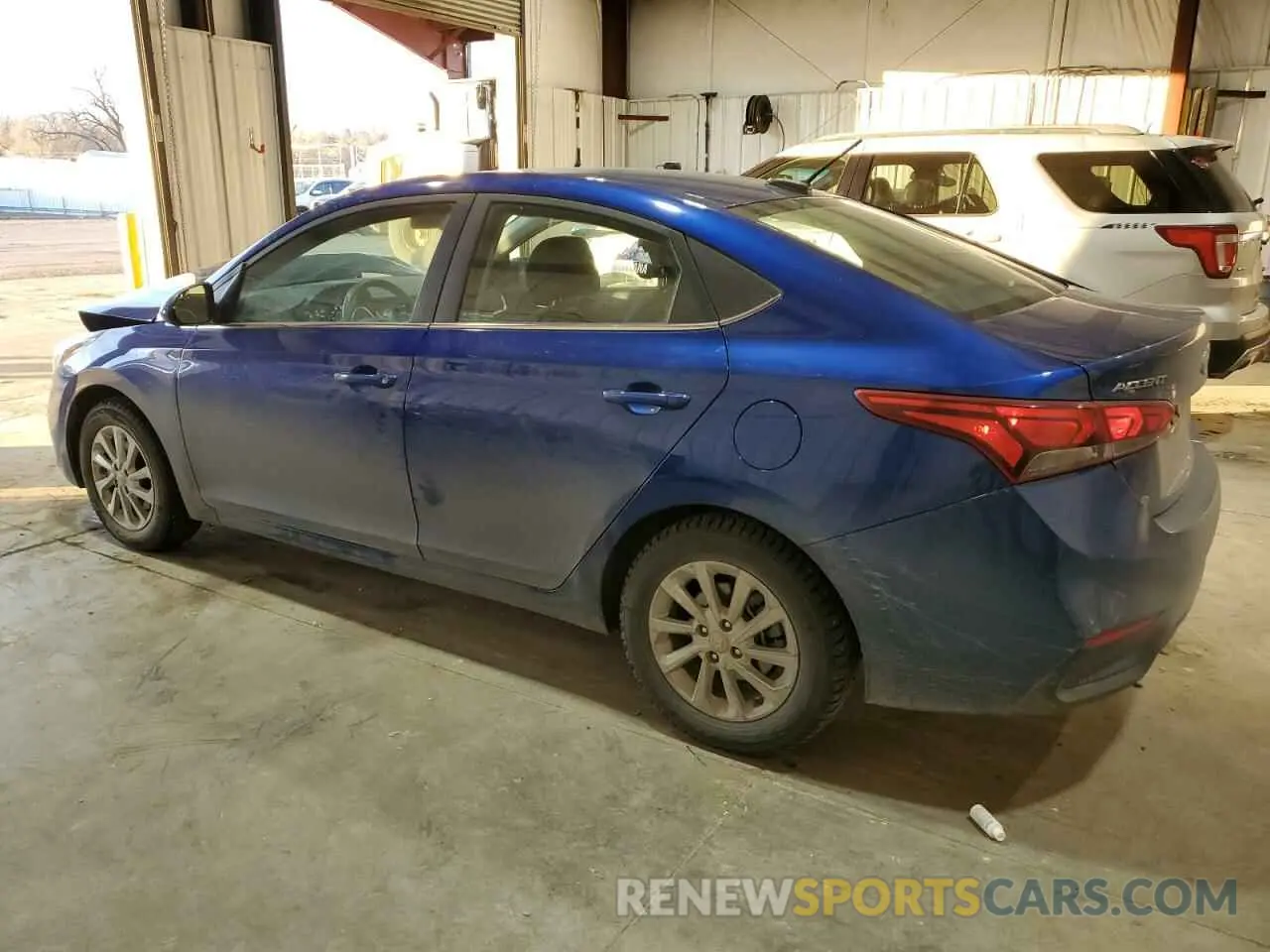 2 fotografías del automóvil dañado 3KPC24A64ME148473 HYUNDAI ACCENT 2021