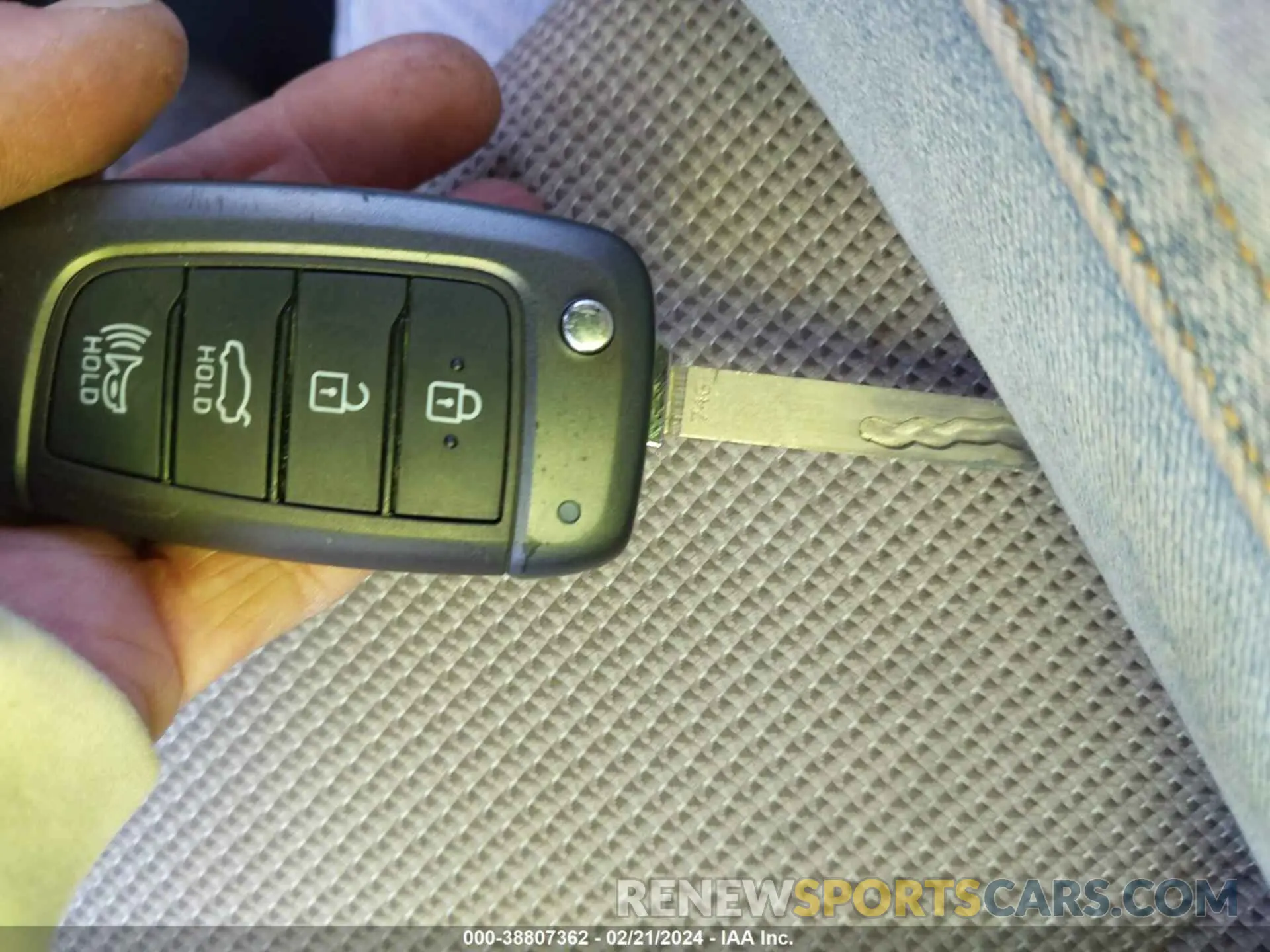 11 fotografías del automóvil dañado 3KPC24A64ME150451 HYUNDAI ACCENT 2021